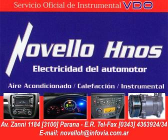 novello hnos, electricidad, calefaccion, aire acondicionado 