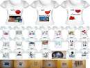 haz click para ver mas detalles de  Remeras sublimadas con tu logo, foto, colegio, frase, etc.
